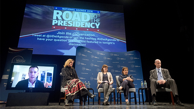 David Plouffe, Jennifer Palmieri, Lindsay Hoffman, Kim Alfano, Chris Russell