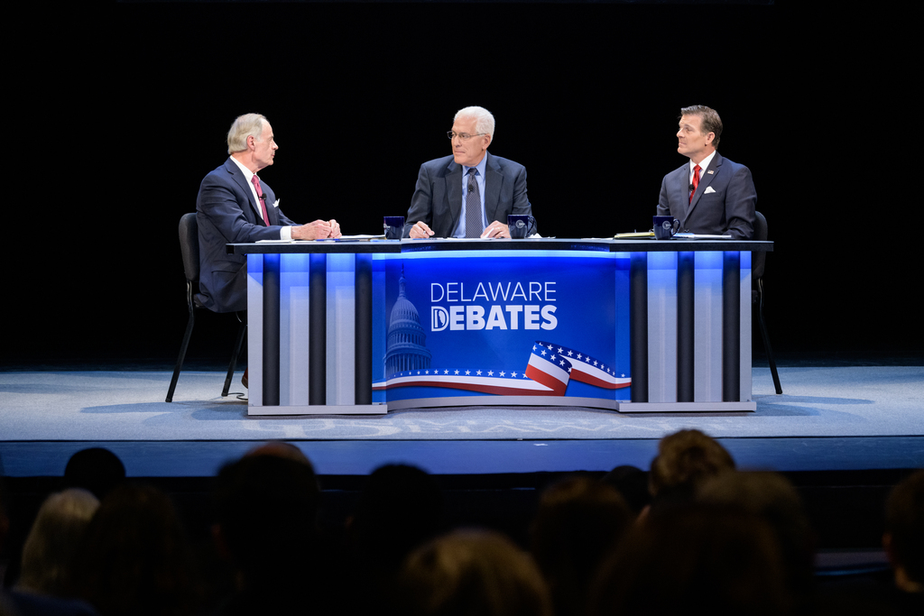 Hightlight photo for article, Delaware Debates 2018