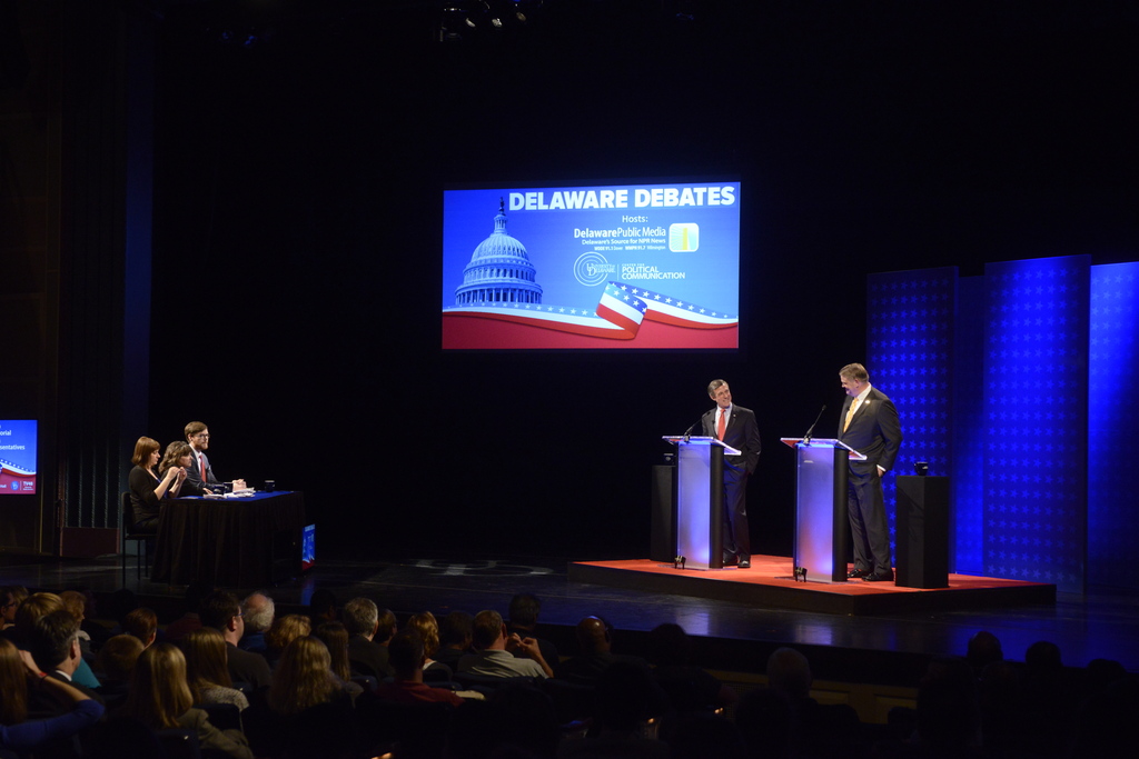 Hightlight photo for article, Delaware Debates 2016