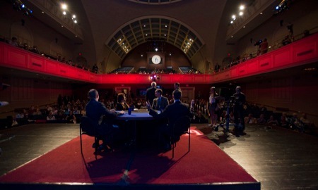 Hightlight photo for article, Delaware Debates 2012