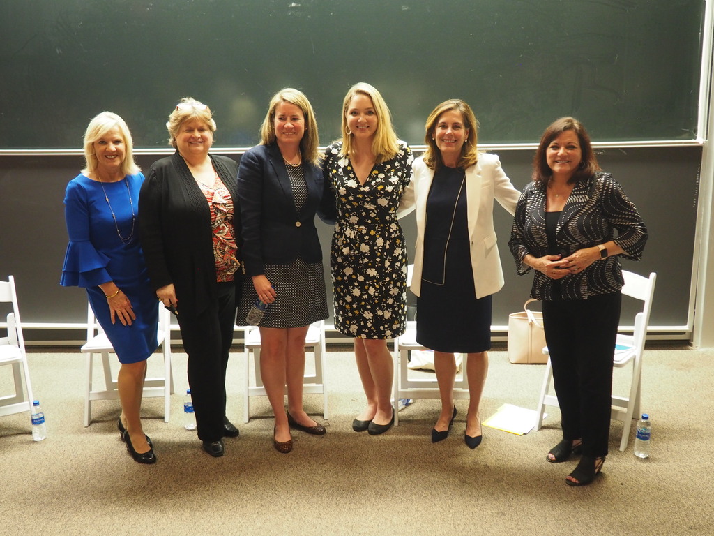 Bethany Hall-Long, Lieutenant Governor of Delaware; Cathy McLaughlin, Executive Director of the Biden Institute at University of Delaware; Emily Taylor, Vice Chair of the Delaware Republican Party; Jill Farquharson, Communications Director, U.S. Senate Committee on the Environment and Public Works, and former campaign manager, Tom Carper for Senate; Kathy Jennings, State Attorney General of Delaware; and Nancy Karibjanian, Director of the Center for Political Communication